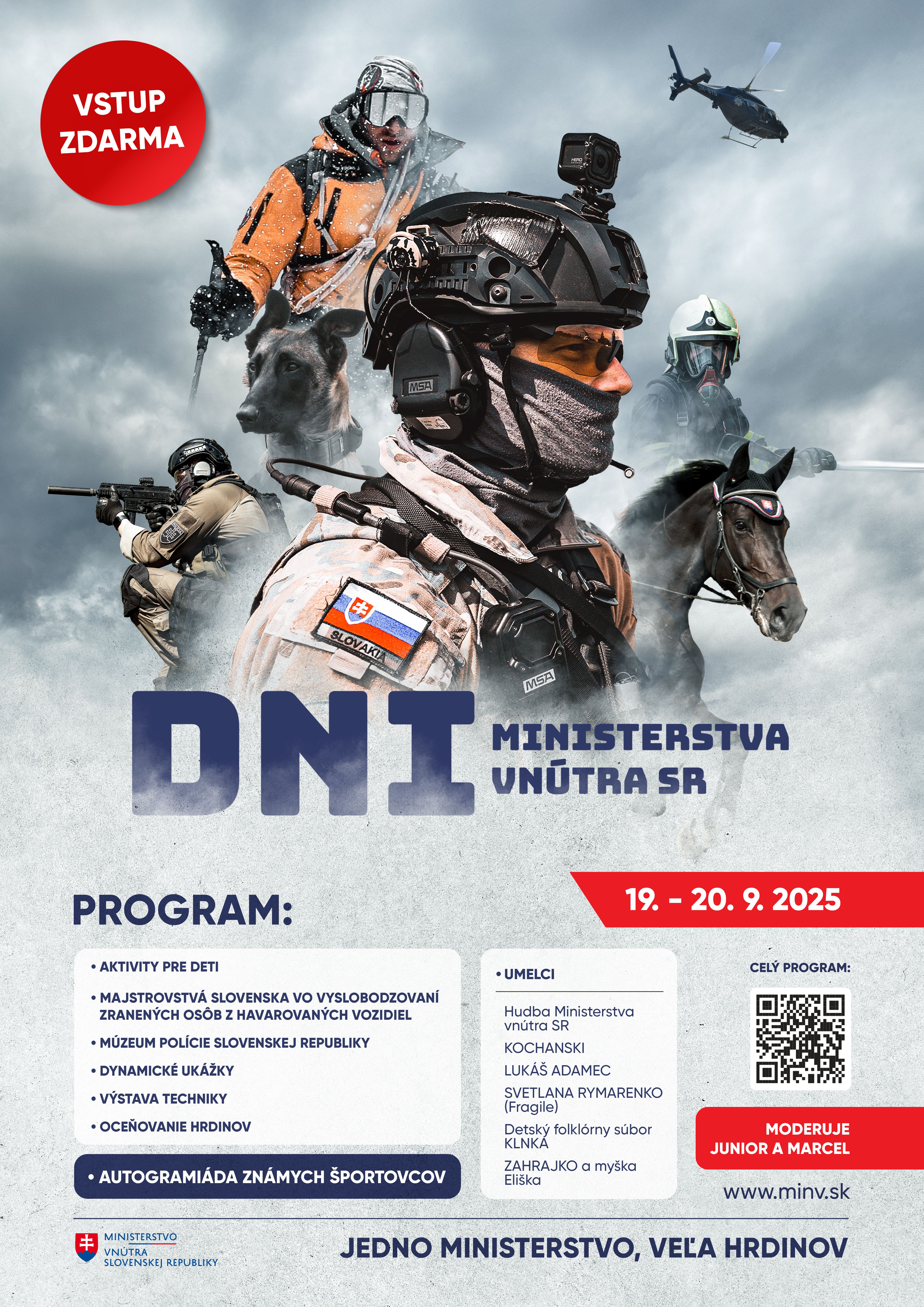 DNI MV SR 2025 plagát DNI MV SR 2025 plagát